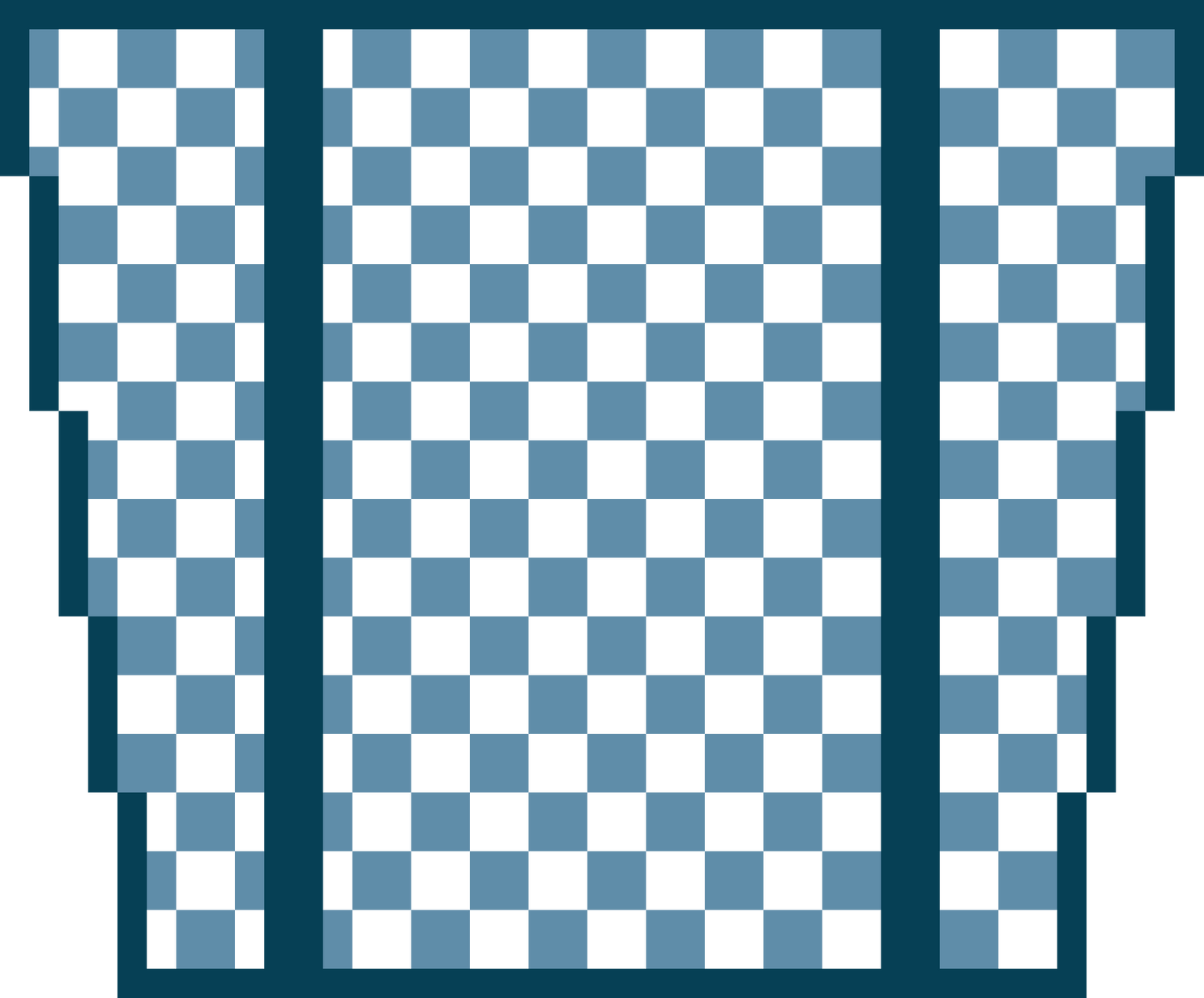 Boat Tote Blue Checks