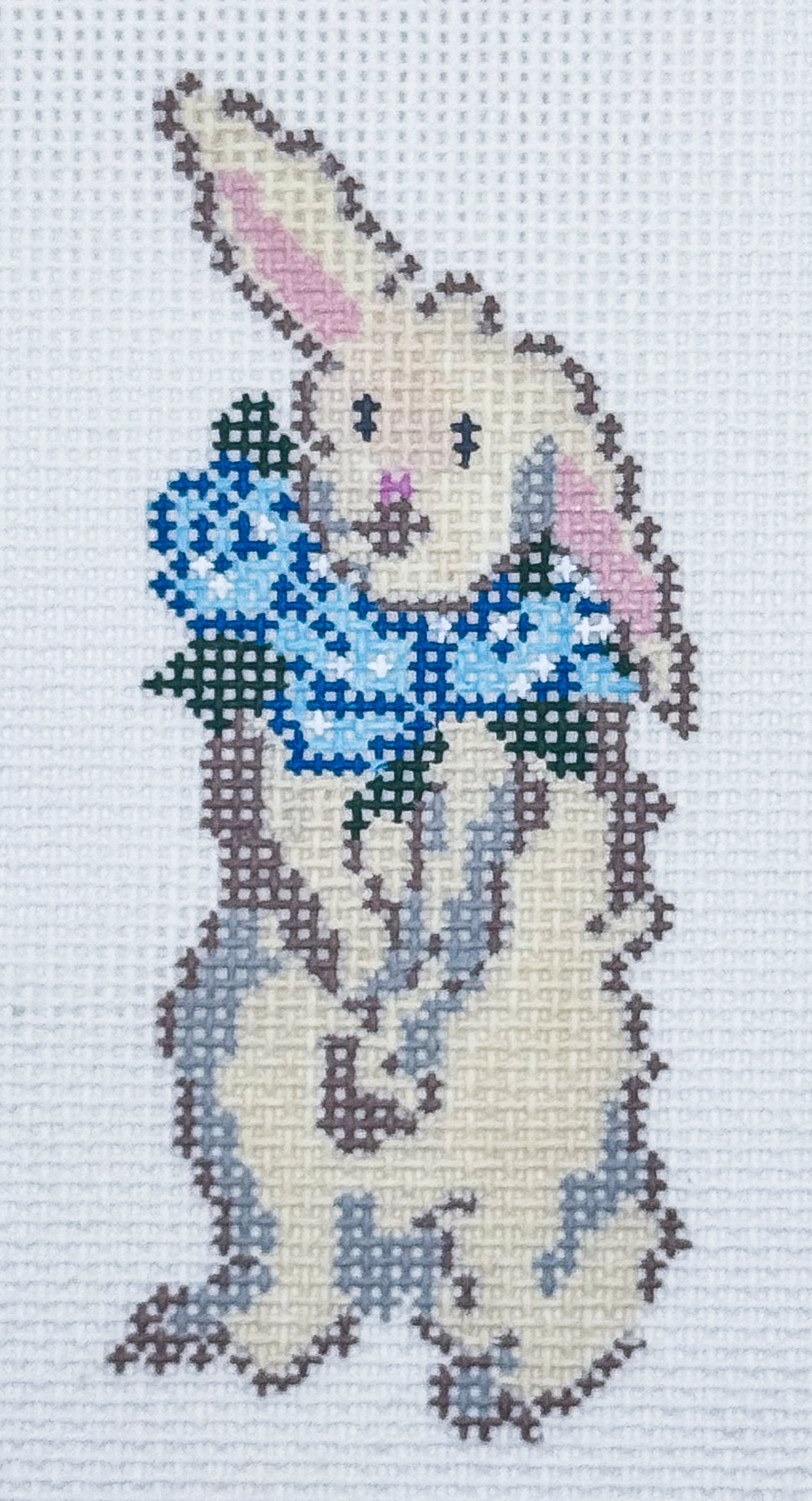 Bunny with Wreath