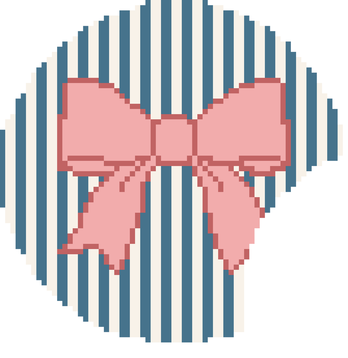 Mouse Ears - Bow Stripes