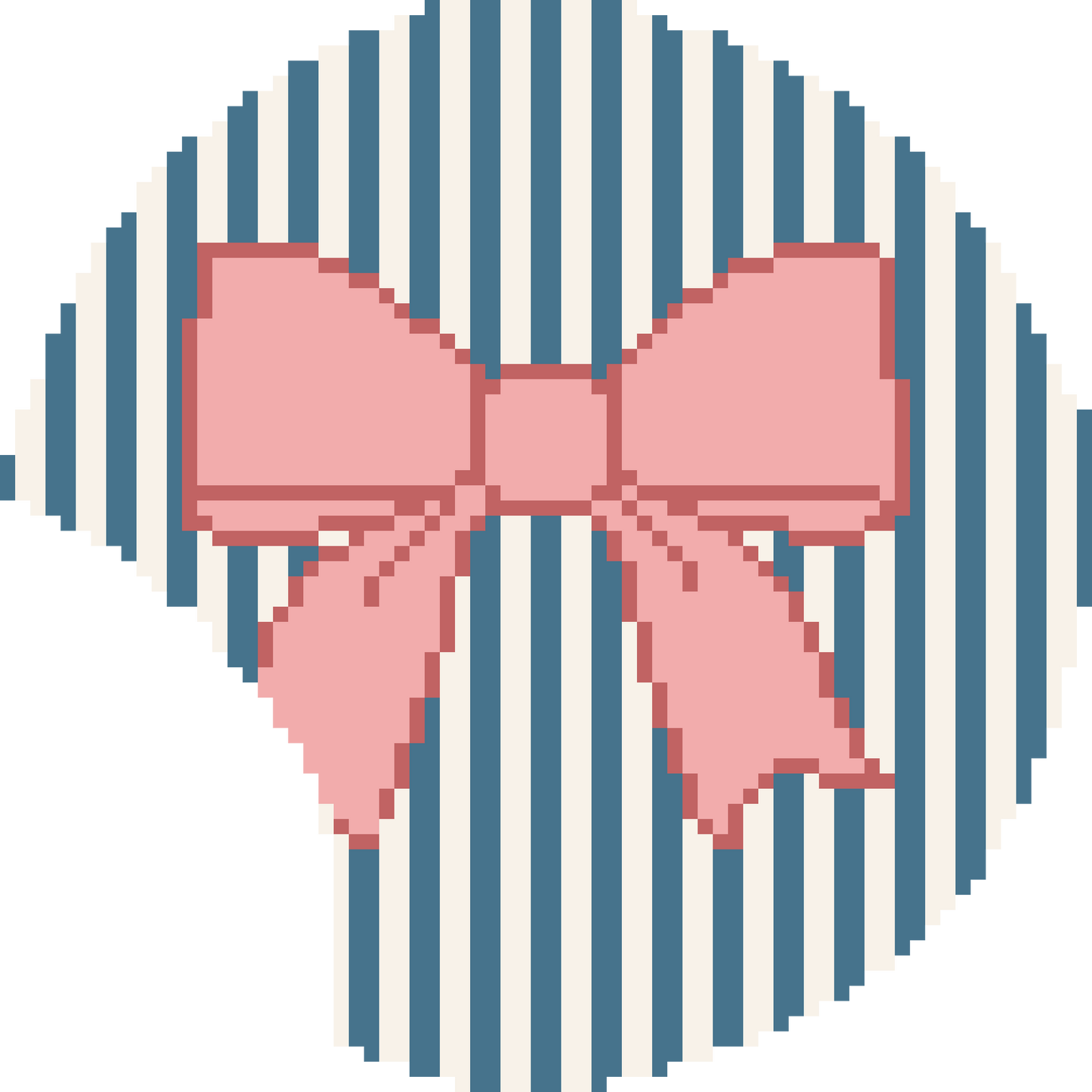 Mouse Ears - Bow Stripes