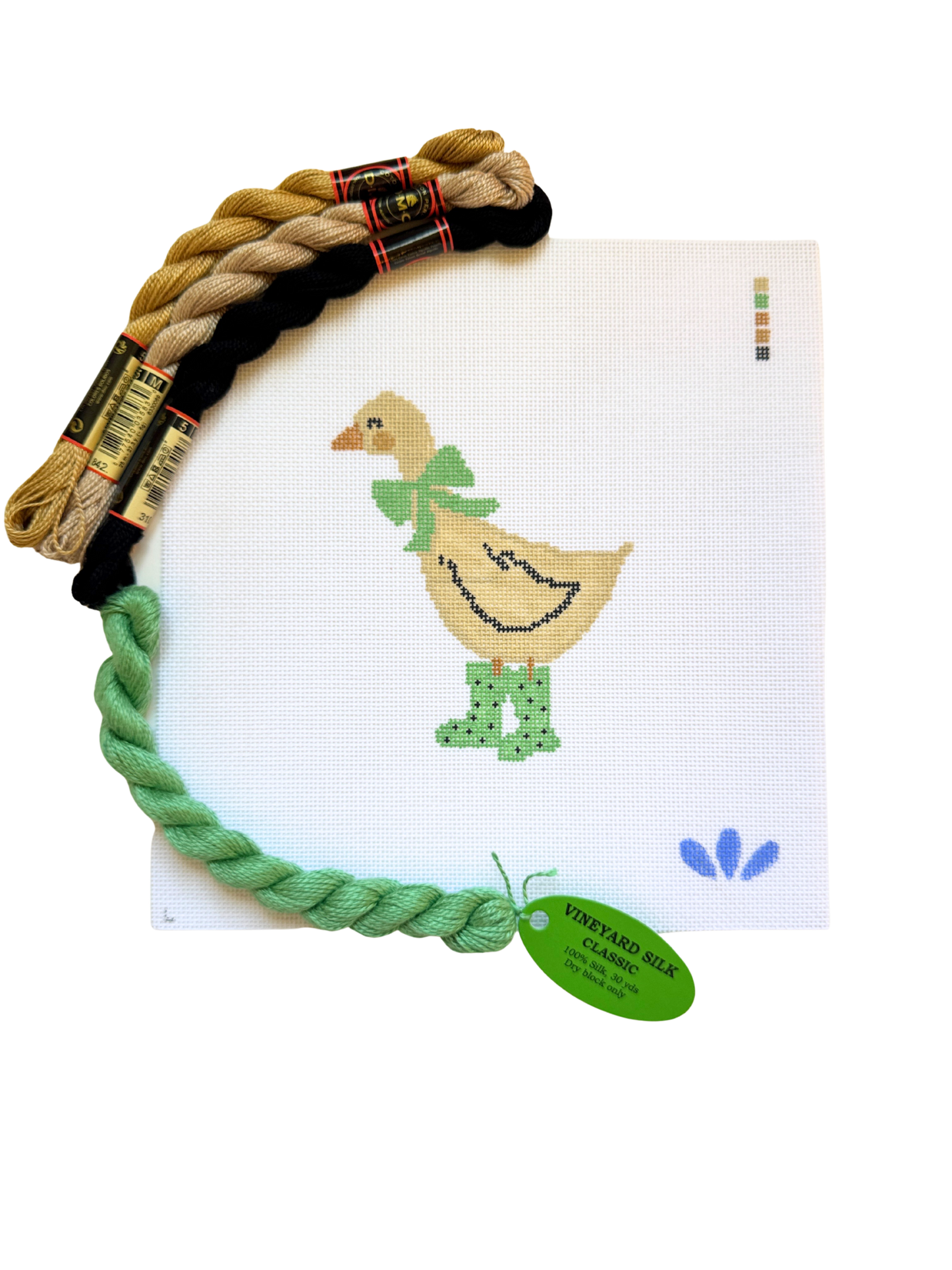 Duck in Boots - Green