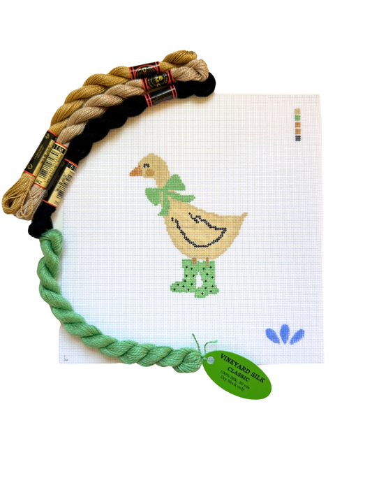 Duck in Boots - Green