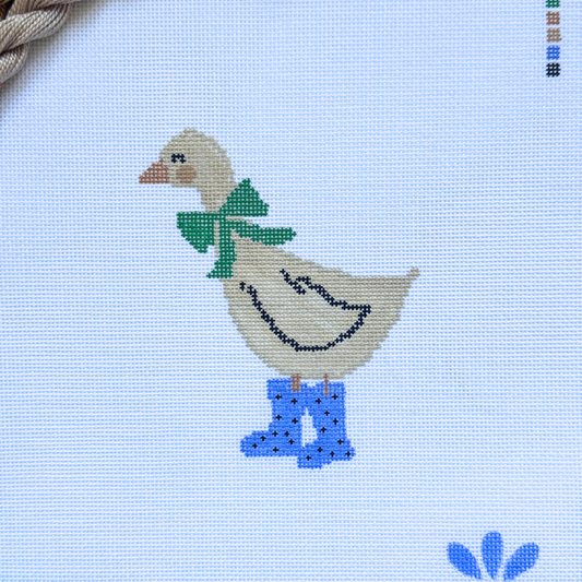 Duck in Boots - Teal