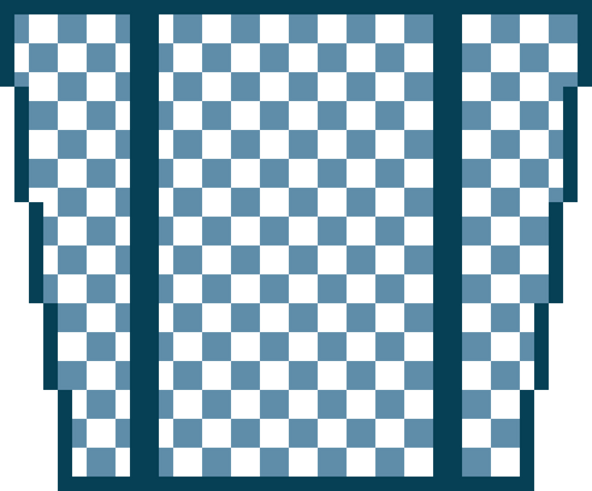 Boat Tote Blue Checks