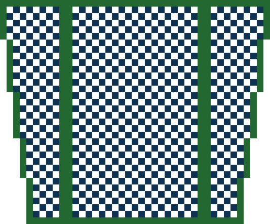 Boat Tote Navy Checks