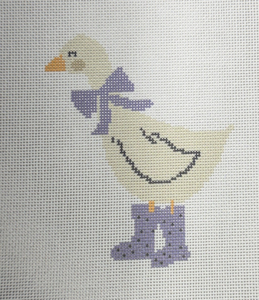 Duck in Boots - Purple