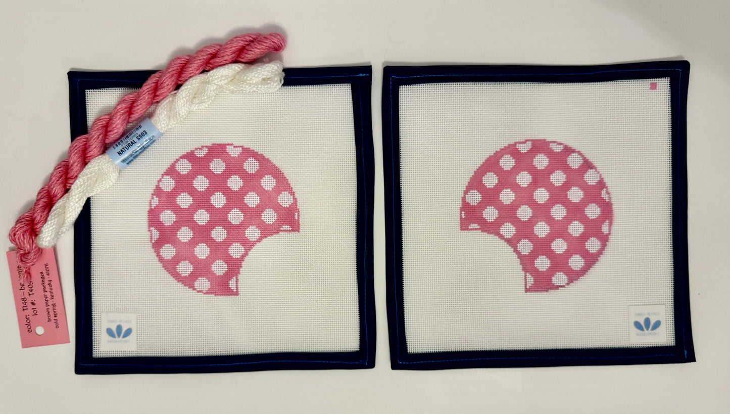 Pink Polka Dot Mouse Ears