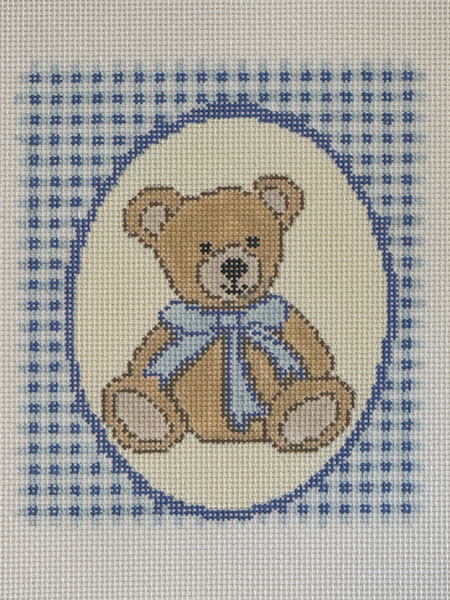 Gingham Teddy Bear