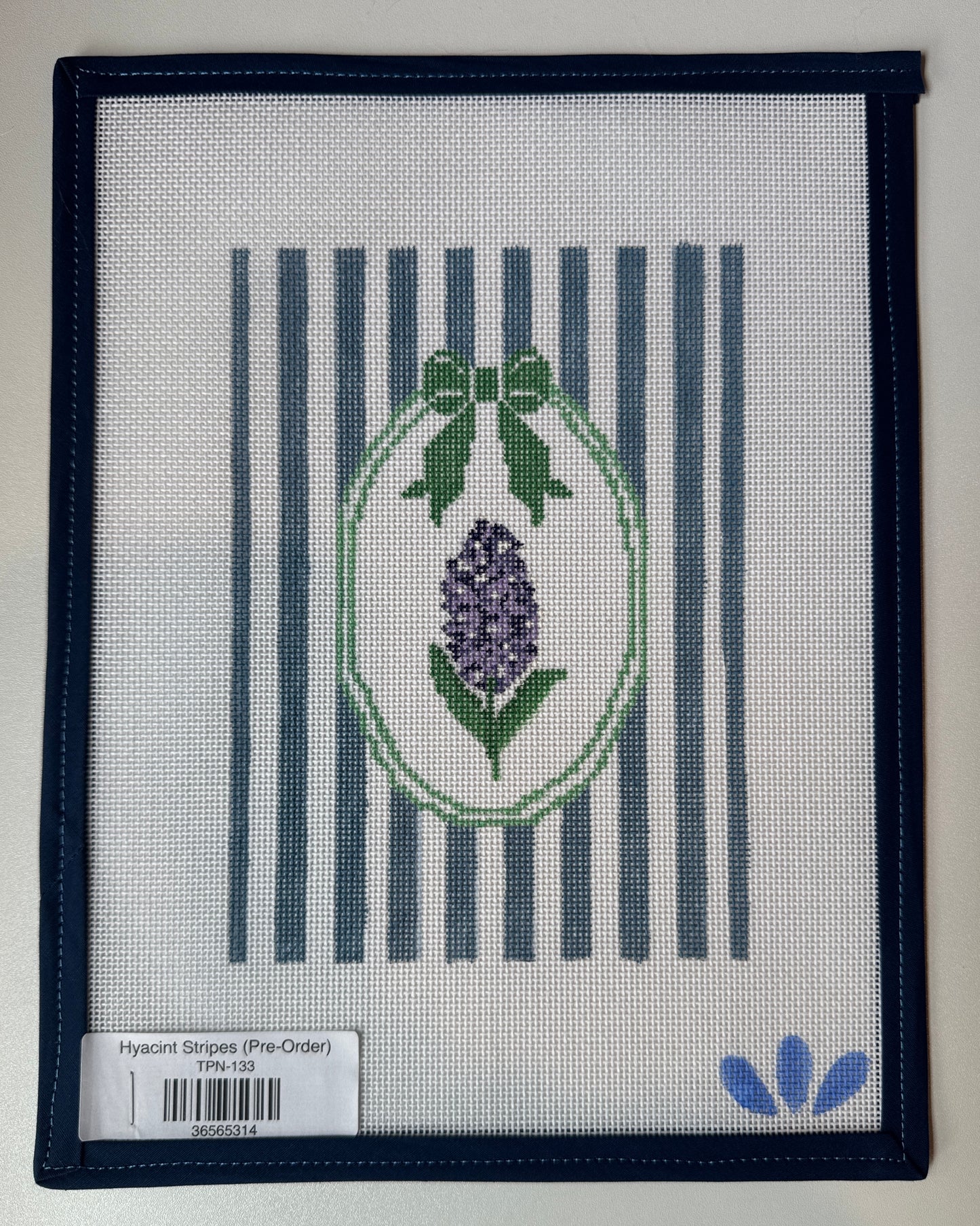 Flower Stripes - Hyacinth