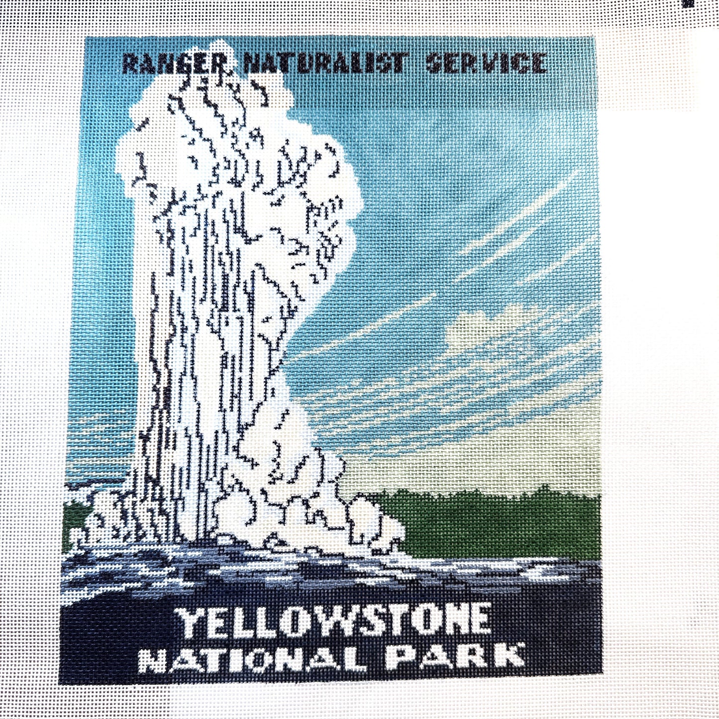 National Park Poster - Yellowstone