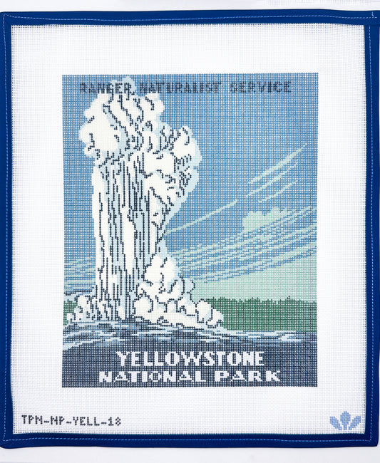 National Park Poster - Yellowstone
