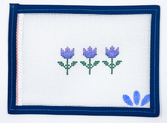 Three Tulips Purple