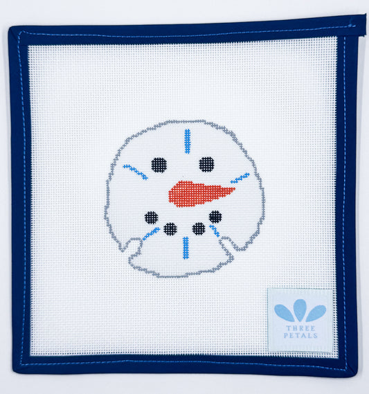 Sand dollar snowman