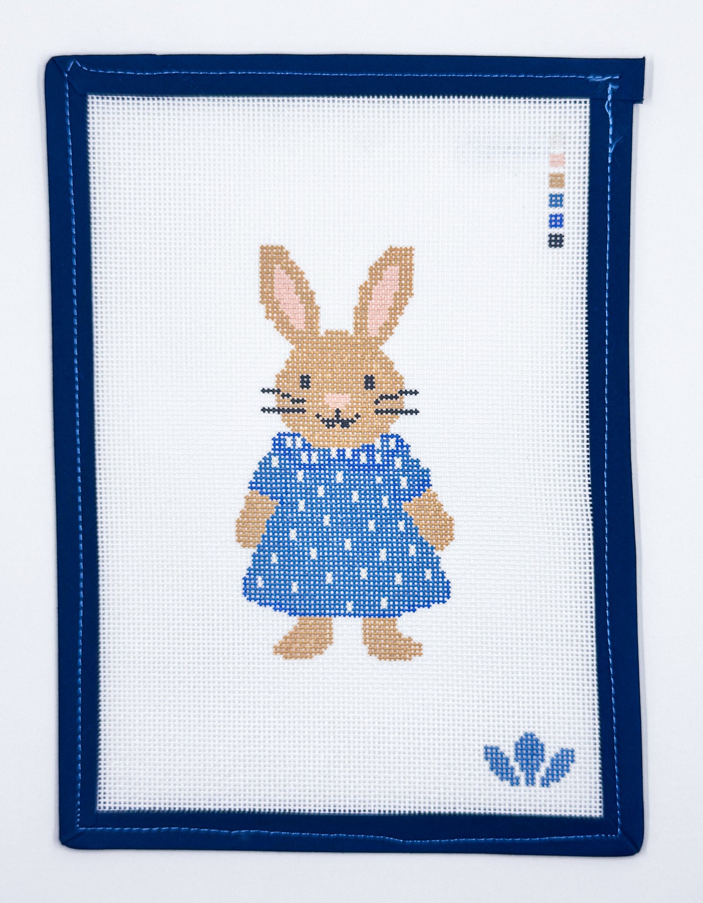 Bunny in Blue Dress