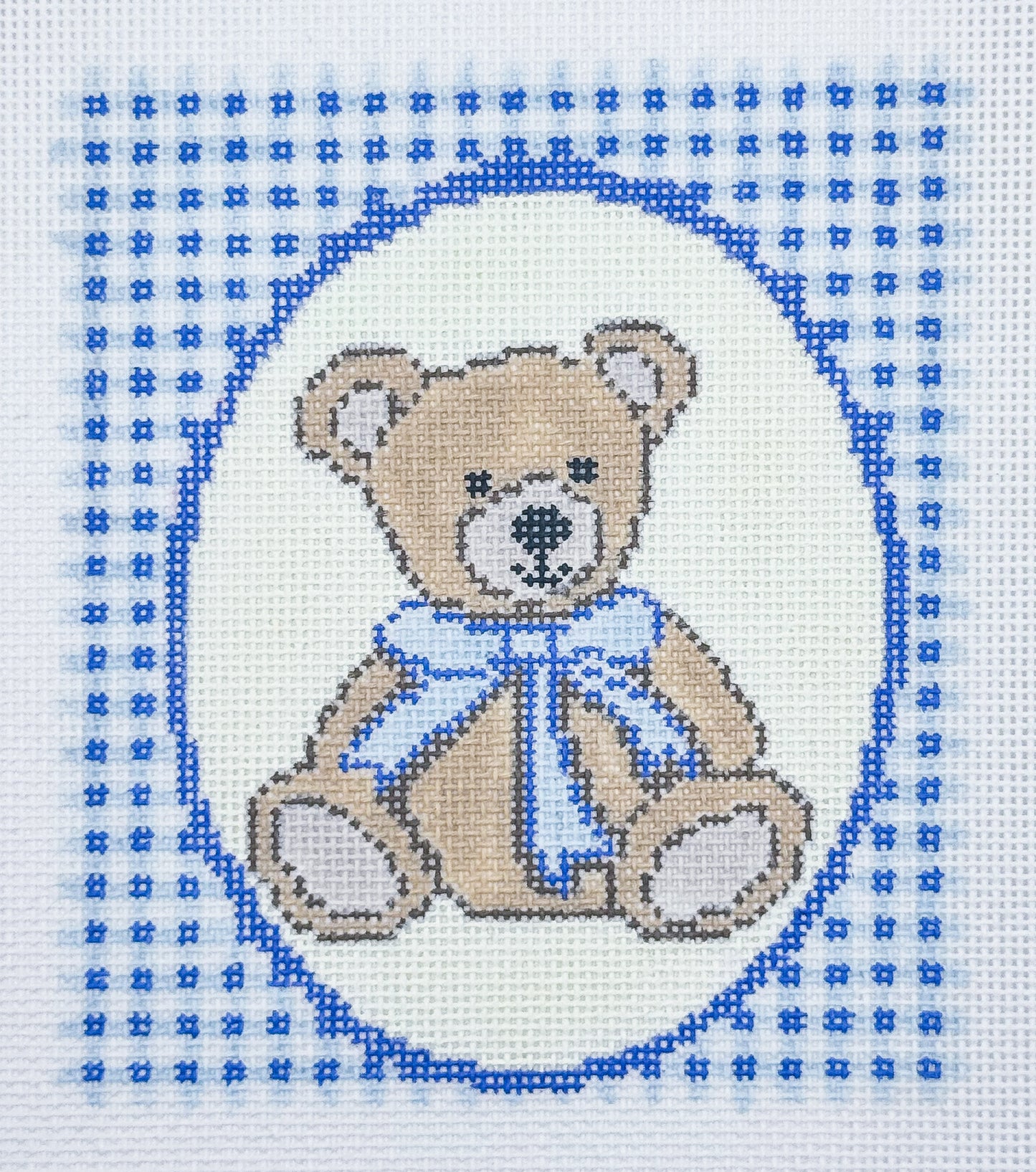 Gingham Teddy Bear