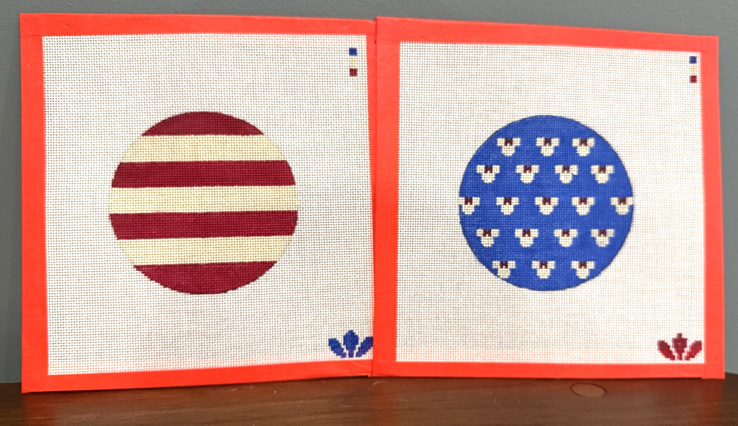 Patriotic Ears with Bows