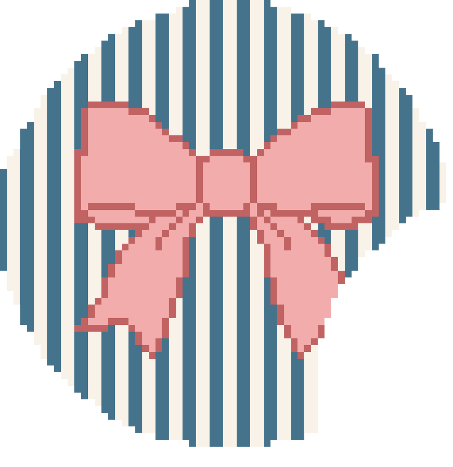Mouse Ears - Bow Stripes
